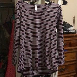 Lularoe lynnae (purple stripes)